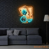 Ace Neon x Acrylic Artwork