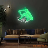 Alien On A Skateboard