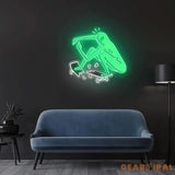 Alien On A Skateboard