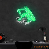 Alien On A Skateboard