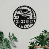 American Eagle Custom Metal Wall Art American Flag Wall Decor US Large Metal Eagle Wall Sign Patriotic Gift Custom
