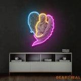 Angel Led Neon Acrylic Artwork