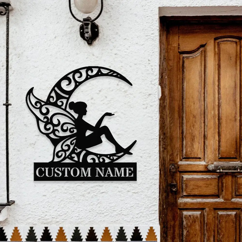 Angle Monograms Name Metal Sign Personalized Princess Room Name Led Sign Outdoor Decor Angle Wall Art Perfect Gift for