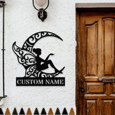 Angle Monograms Name Metal Sign Personalized Princess Room Name Led Sign Outdoor Decor Angle Wall Art Perfect Gift for