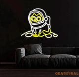 Astronaut Cat Sitting on The Moon Neon Sign Led Neon Lights for Wall Decor Light Up Signs for Bedroom Party Decorations
