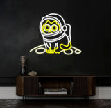 Astronaut Cat Sitting on The Moon Neon Sign Led Neon Lights for Wall Decor Light Up Signs for Bedroom Party Decorations
