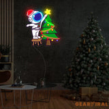 Astronaut Christmas 1 Led Neon Acrylic Artwork