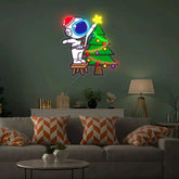 Astronaut Christmas 1 Led Neon Acrylic Artwork
