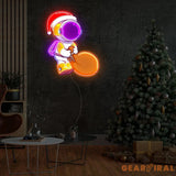 Astronaut Christmas 2 Led Neon Acrylic Artwork