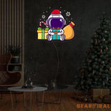 Astronaut Christmas 3 Led Neon Acrylic Artwork