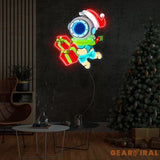 Astronaut Christmas 5 Led Neon Acrylic Artwork