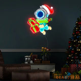 Astronaut Christmas 5 Led Neon Acrylic Artwork