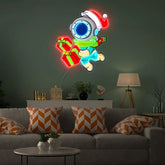Astronaut Christmas 5 Led Neon Acrylic Artwork