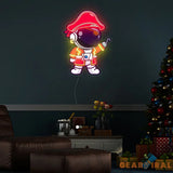 Astronaut Pirate Led Neon Acrylic Artwork