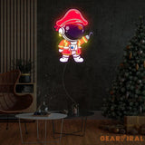 Astronaut Pirate Led Neon Acrylic Artwork