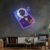 Astronaut Sleep LED Neon Sign Light Pop Art