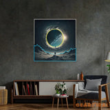 Astronaut With Space Gate LED Neon Sign Light Pop Art