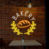Bakery Neon Sign Bakery Led Lights Bakery Neon Lights Custom Neon Sign Bakery Neon Signs Restaurant Led Lights Bakery
