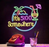 Bar Neon Sign Business Decoration Custom Neon Bar Signs Cocktail Bar Neon Sign Custom Bar Shop Neon Signs Bar