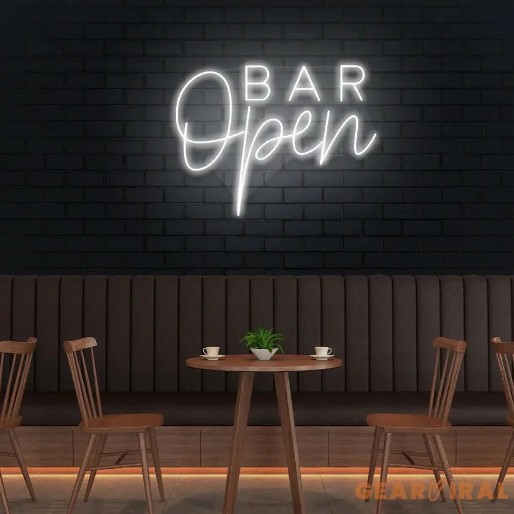 Bar Open Led Neon Sign Light