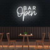 Bar Open Led Neon Sign Light
