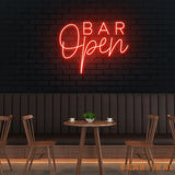 Bar Open Led Neon Sign Light
