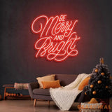 Be Merry And Christmas Neon Sign