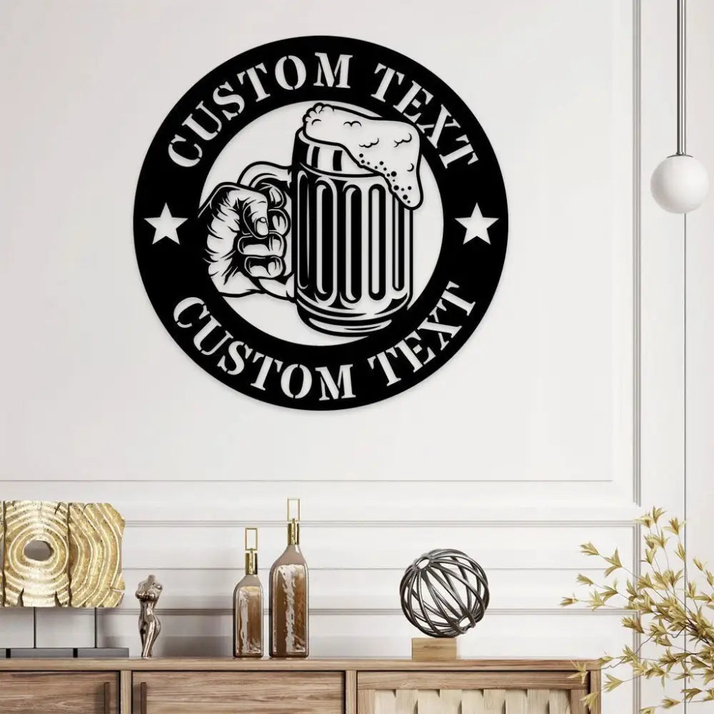 Bear Station Garden - Family Custom Name Metal Sign Decor Bear Metal Sign Personalized Metal Wall Decor Outdoor Metal