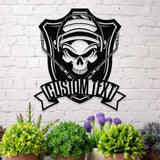 Boilermakers Metal Welder Sign Personalized Family Name Metal Sign Outdoor Door Decor Firefighter Wall Art Housewarming