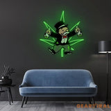 ’Bongopoly’ Neon x Acrylic Artwork