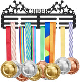 Cheer Cheerleading Medal Holder Pentagram Medals Display Rack Sturdy Steel Metal Holder Wall Mount No Hooks Over 60