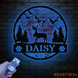 Chihuahua Metal Sign Custom Dog Name Sign Dog Memorial Gift Chihuahua Wall Decor Dog Lovers Wall Art Pet Lover Gift Dog