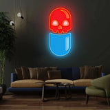 ’Chill Pill’ Neon x Acrylic Artwork