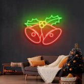 Christmas Bells Neon Sign