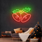 Christmas Bells Neon Sign