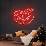 Christmas Bells Neon Sign