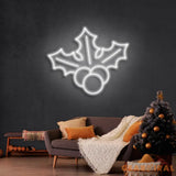 Christmas Holly Flex Neon Sign