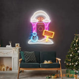 Christmas House Neon Sign