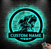 Construction Welder Sign LED - Gift For Welder - Welder Sign - Personalize Welder Sign | GearViral