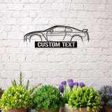 Corvette c8 Metal Wall Art Housewarming Gif Car Metal Sign Car Wall Decor Car Personalize Metal Sign Housewarming