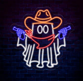 Cowboy Ghost Neon Sign Halloween Ghost LED Sign Cowboy Hat Light Up Decor Dallas Texas Halloween Sign Ghosts Cowboy