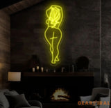 Curvy Woman Body Neon Sign Girl Body Neon Sign Bar Neon Sign for Man Cave Decor Bedroom Wall Decor Party Art Decoration