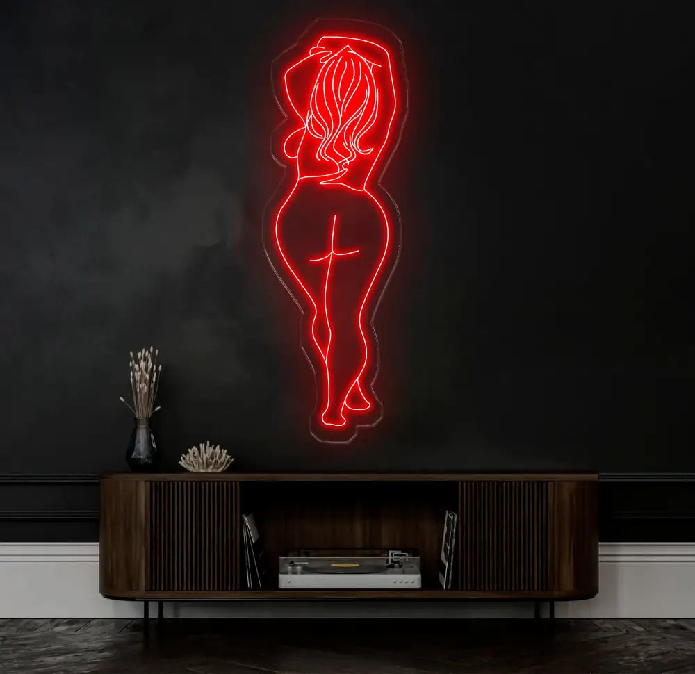 Curvy Woman Body Neon Sign Girl Body Neon Sign Bar Neon Sign for Man Cave Decor Bedroom Wall Decor Party Art Decoration