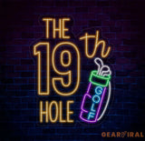 Custom 19th Hold Golf Neon Sign Personalized Golf Sign Golf Neon Sign Golf Neon Light Golf Decors Golf Lover Gifts Dad