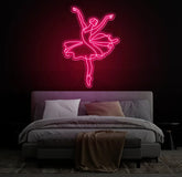 Custom Ballet Name LED Neon Sign - Handmade Wall Light Decor Personalized Ballet Dancer Gifts Custom Neon Sign for