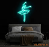 Custom Ballet Name LED Neon Sign - Handmade Wall Light Decor Personalized Ballet Dancer Gifts Custom Neon Sign for