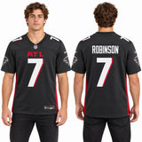 Custom Bijan Robinson Atlanta Falcons Fan Inspired Game Jersey - White