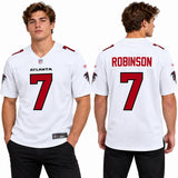Custom Bijan Robinson Atlanta Falcons Fan Inspired Game Jersey - Red