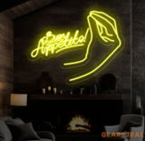 Custom Buen Appetite Neon Sign Italian Restaurant Decor LED Neon Light for Kitchen Wall Art Perfect Dining Room Sign