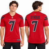 Custom C.J. Stroud Houston Texans Fan Inspired 2nd Alternate Premium F.U.S.E. Premium Limited Jersey - Navy